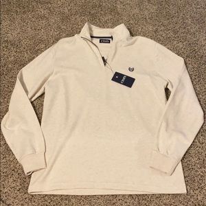 Chaps Quarter Zip Pullover Sweater